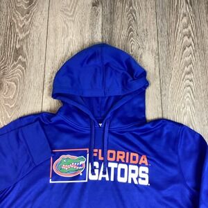 Florida Gators Sweatshirt Hoodie Hooded Blue NCAA 2XL New‎ College Men's